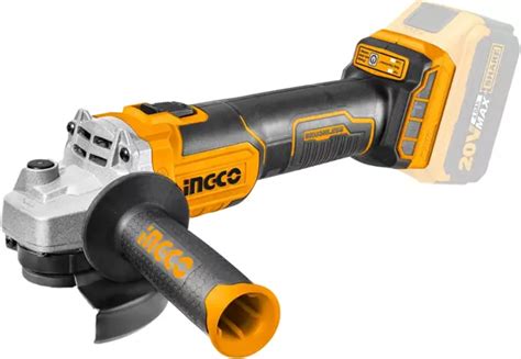 INGCO CORDLESS ANGLE Grinder 20V Brushless Cut Off Tool With 1pcs