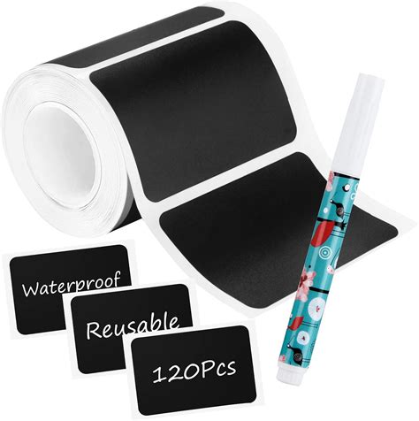 Amazon Chalkboard Labels Waterproof Blackboard Reusable Sticker