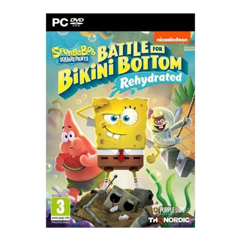 SPONGEBOB SQUAREPANTS BATTLE For Bikini Bottom Rehydrated PC Pegi 3 24 99 PicClick UK