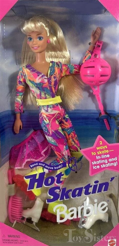 1994 1995 Hot Skatin Barbie 13511 Toy Sisters