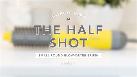 The Half Shot Small Round Blow Dryer Brush Youtube