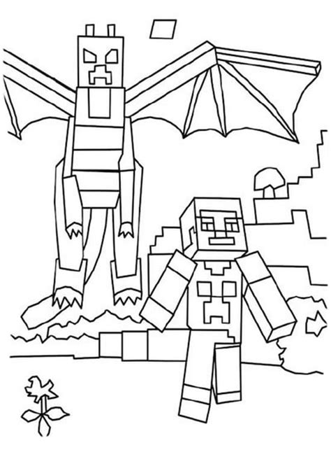 Disegni Di Minecraft Da Stampare E Colorare Coloring Image Images And