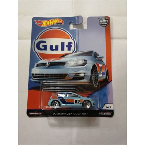 Hot Wheels Premium Gulf Volkswagen Golf Mk Shopee Philippines