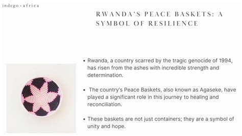 PPT Weaving Peace The Beautiful History Of Rwandas Peace Baskets And