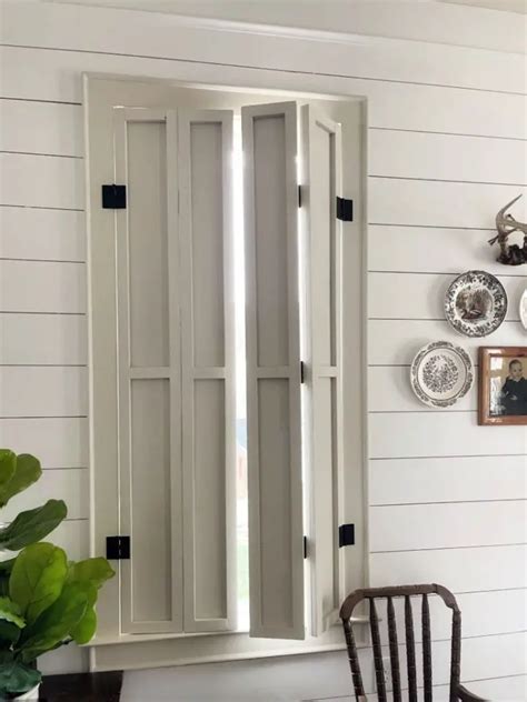 Diy Interior Shutters (20 Diy Interior Window Shutter Ideas) - Diy Folly