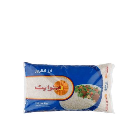 Sunwhite Calrose Rice 10kg Megamart Bahrain