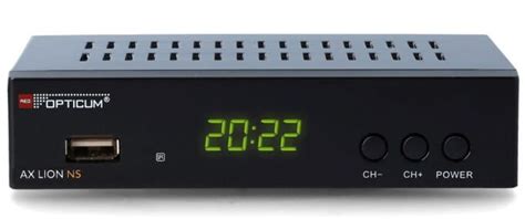 Tuner Opticum AX LION NS DVB T2 C H 265