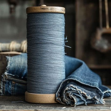 Free Blue Thread Spool Image Download At Stockcake