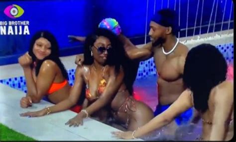 PHOTOS Freaky Moments From BBNaija Level Up First Pool Party