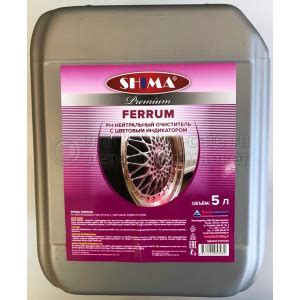 PH-Нейтральный очиститель SHIMA PREMIUM "Ferrum" 5 л – купить по ...
