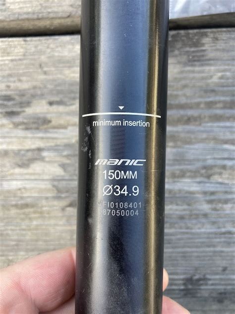 X Fusion Manic Dropper Mm Mm For Sale