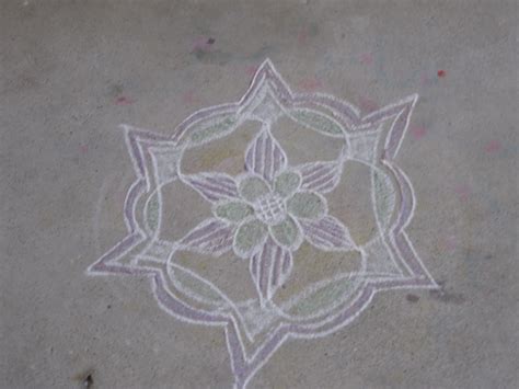 Flower Kolam | Vinns Kolam