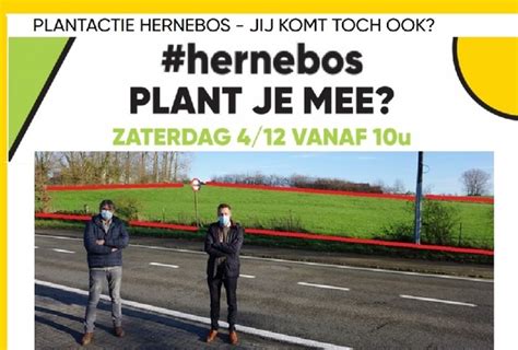 Editiepajot HERNE Plantactie Hernebos Jij Komt Toch Ook