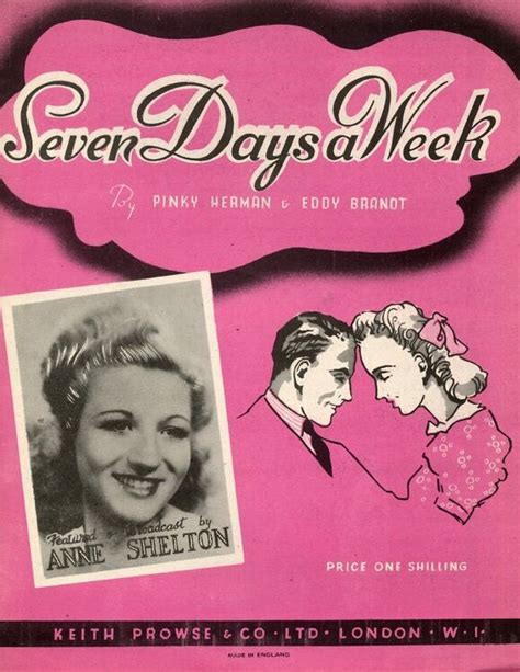 Seven Days a Week - Song featuring Anne Shelton only £8.00