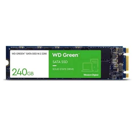 Buy Online WD Green 240GB M.2 Internal SSD WDS240G3G0B In India