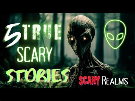 5 True ALIEN Scary Stories Told In The Rain Bedtime Horror Stories For