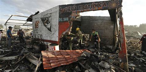 Tragedia en México al menos 14 muertos dejó explosión en depósito de