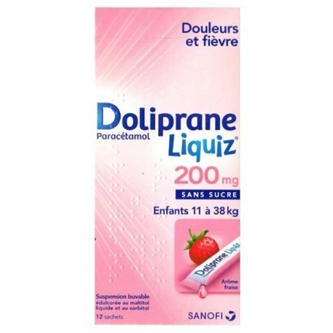 Doliprane Liquiz Mg Sachets Nom De La Pharmacie En Variable