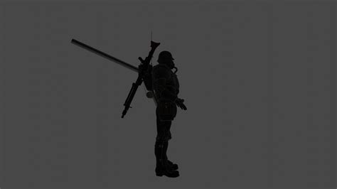 Kerberos Panzer Cop 3d Model Rigged Cgtrader