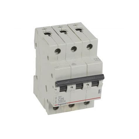 Автоматичен предпазител 3P 25A 6kA RX3 крива C ⋆ MASTERHAUS