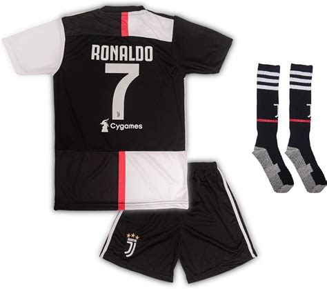 Juve Ronaldo Trikot Set Heim Kinder Fussball Trikot Mit