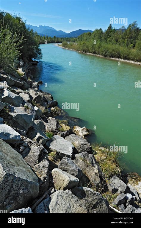 Isar River Near Lenggries Bavaria Stockfotos Und Bilder Kaufen Alamy