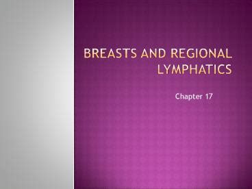 Ppt Breasts And Regional Lymphatics Powerpoint Presentation Free To