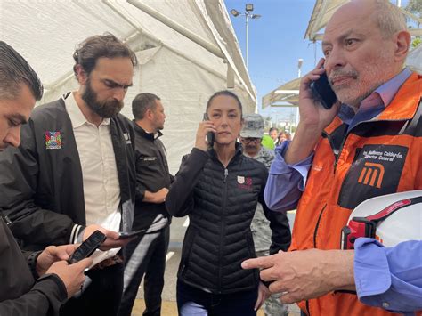 Confirma Claudia Sheinbaum Una Persona Muerta Por Choque De Trenes En