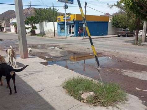 Denuncian Derrames De Aguas Negras En Avenida