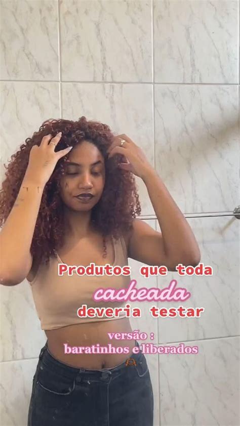 Segredo Para Cabelo Cacheado Melhores Produtos Para Cachos Definidos E