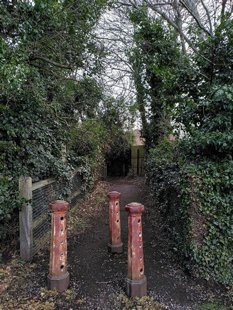 Footpath Alongside The Mill Race Hall A J Paxton Cc By Sa 2 0