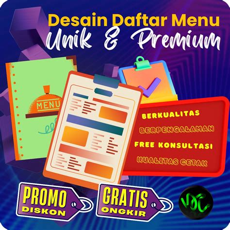 Jual Jasa Desain Daftar Menu Makanan Dan Minuman Restoran Umkm Shopee