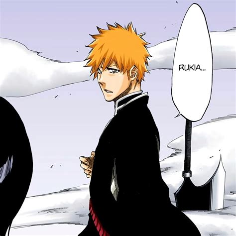 Ichigo Kurosaki Manga Color Personajes De Bleach Wallpaper De Anime