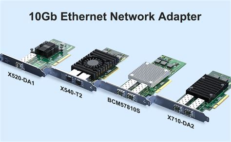 10gb Pci E Nic Network Card Dual Copper Rj45 Port With Intel X550 At2 Controller