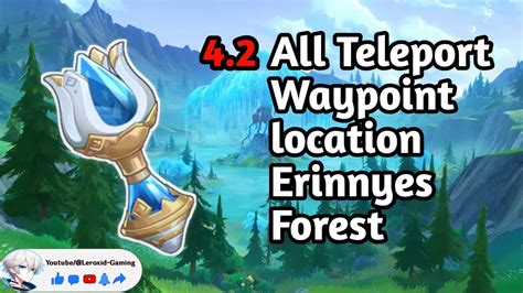 All Teleport Waypoints Location In Erinnyes Forest Guide Genshin