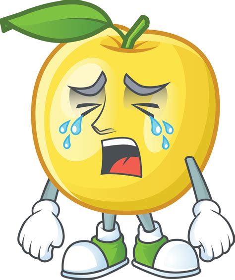Golden Apple Fruit Vector 17680312 Vector Art At Vecteezy