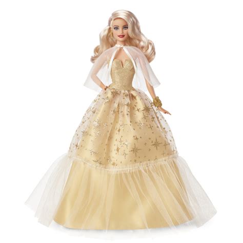 Poupée Barbie Joyeux Noël 2023 Blonde Mattel King Jouet Barbie et