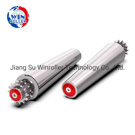 winroller stainless  tube driven roller  mechanical conveying