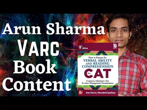 ARUN SHARMA VARC BOOK CONTENT CAT 2023 VERBAL ABILITY AND READING