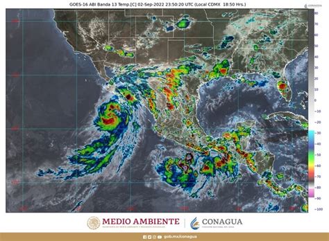 Conagua On Twitter Se Pronostican Para Esta Noche Lluvias