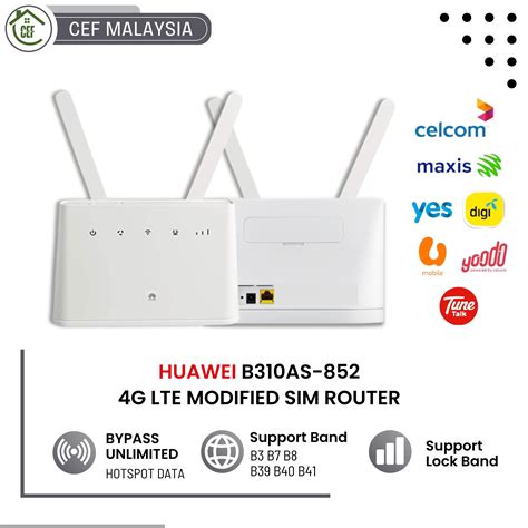 HUAWEI B310 B15s LTE 4G MODIFIED MODEM BY PASS UNLIMITED HOT SPOT