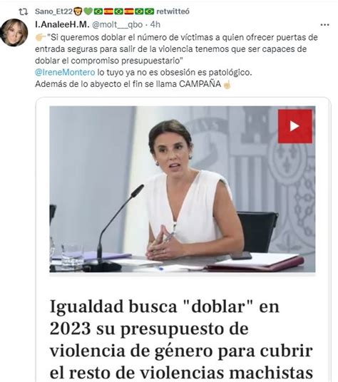 El Objetivo De Irene Doblar En Su Presupuesto