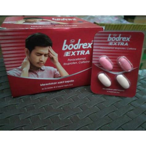 Jual Bodrex Extra Meredakan Sakit Kepala Shopee Indonesia