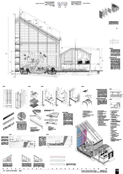 Architectural Drawing of Building Construction Details