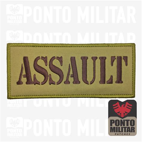 Assault Patch Costa Grande Bordado Ponto Militar Patches Militares