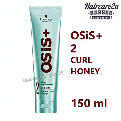 150ml OSiS+ Curl Honey Medium Control Curl Cream (2) – HAIRCARE2U.my ...