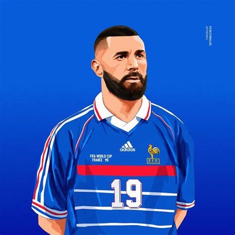 Football Club Vectoraldo On Instagram Karim Benzema X France Home