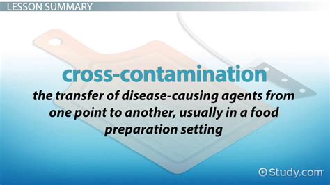 Cross Contamination Definition Side Effects Examples Lesson