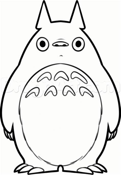 Desenhos Bonitos Para Colorir Do Totoro Meu Vizinho Totoro Para