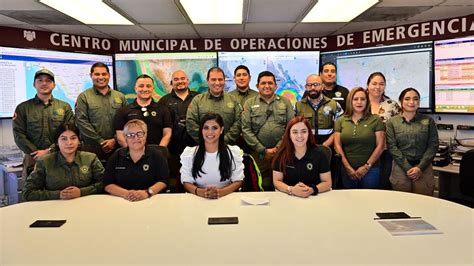 Alcaldesa Montserrat Caballero Supervisa Acciones Preventivas Por Hilary